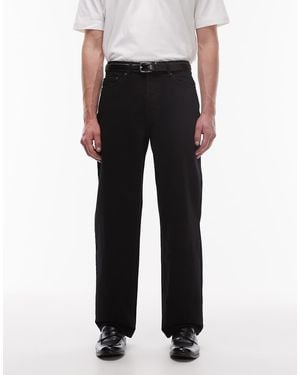 TOPMAN Rigid baggy Jeans - Grey