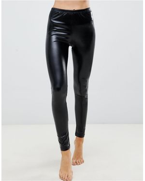 Ann Summers Wetlook leggings - Black