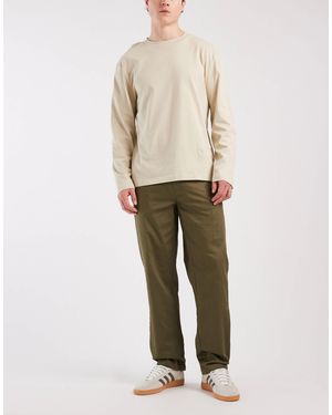 ASOS Straight Cargos - Natural