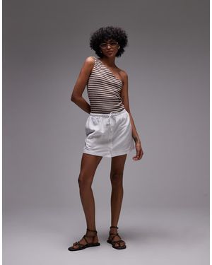 Rhythm Beach Side Skort - White
