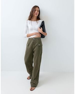 ASOS Lässige cargo-hose - Grün
