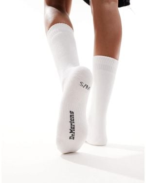 Dr. Martens Double Doc Socks - White