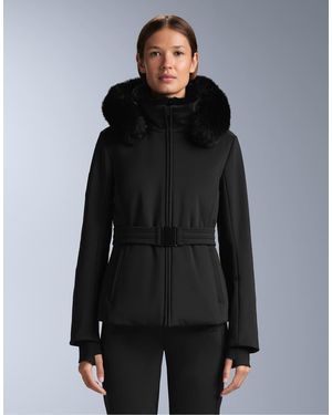Oysho Super-Fitted Water-Resistant Primaloft Jacket - Black