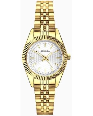 Sekonda Francis 26Mm Round Analogue Watch - Metallic