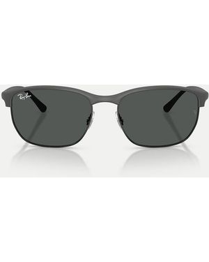 Ray-Ban Rb4469 Liteforce Square Sunglasses With Lens - Grey