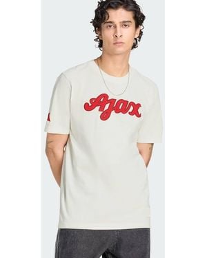 adidas Originals Ajax Amsterdam Us T-Shirt - White