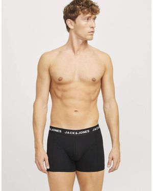Jack & Jones Boxer Aderenti Neri - Blu