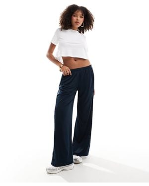 Pieces Cropped T-Shirt - Blue