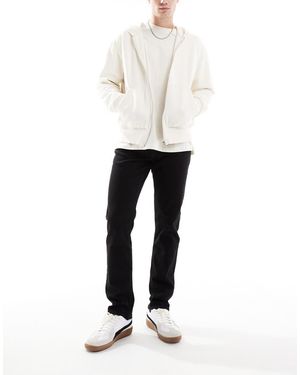 New Look Vaqueros Slim Negros De - Blanco
