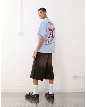 Deus Ex Machina Lady libertine - t-shirt imprimé - clair - Blanc