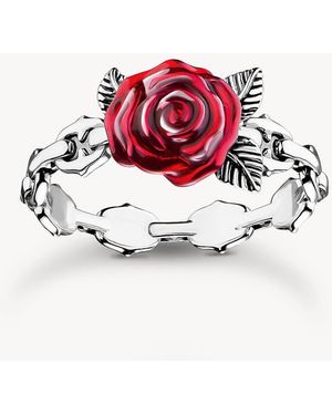 Thomas Sabo Ring Roses Romance - Red