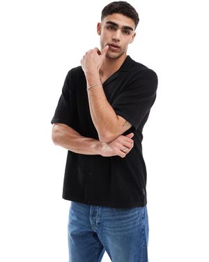 JJ Rebel – strick-polohemd - Blau