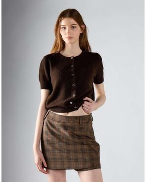 Glamorous Tailored Skorts - Brown