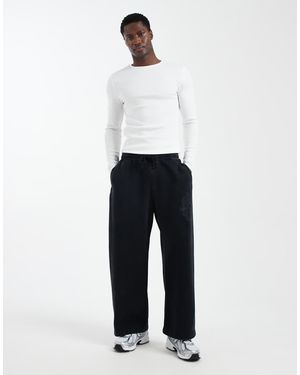 Hollister Super Baggy Graphic Joggers - White
