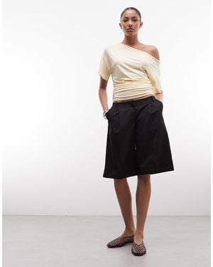 Monki Tailored Shorts - Black