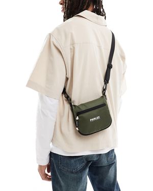 Parlez Sac bandoulière/cabas pliable avec logo - kaki - Neutre