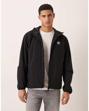 adidas Originals Essential Hooded Jacket - Black