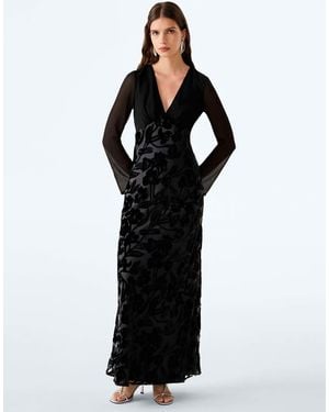 OMNES Marj Maxi Dress - Black