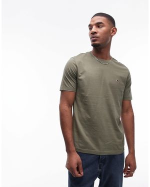Tommy Hilfiger – basic-t-shirt - Grün