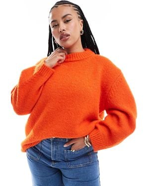 ASOS Asos design curve – oversize-pullover - Orange
