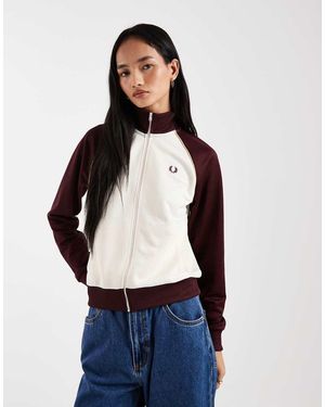 Fred Perry Colour Block Track Jacket - Blue