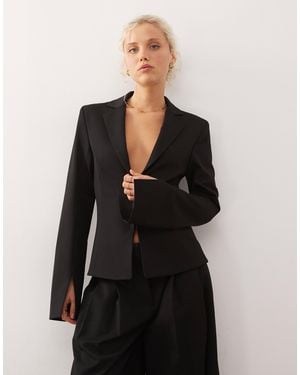 Weekday Slim Fit Blazer - Black