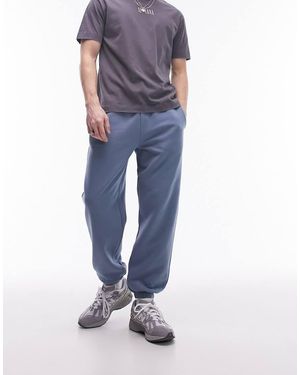 TOPMAN Oversized Joggingbroek - Blauw