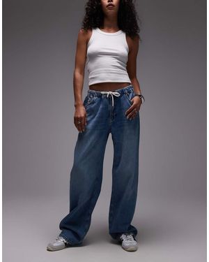 TOPSHOP Denim Lightweight jogger Jean - Blue