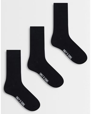 Only & Sons Lot - Noir