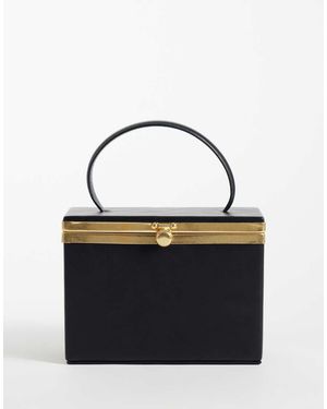 ASOS Mini Vanity Case Clutch Bag - Blue