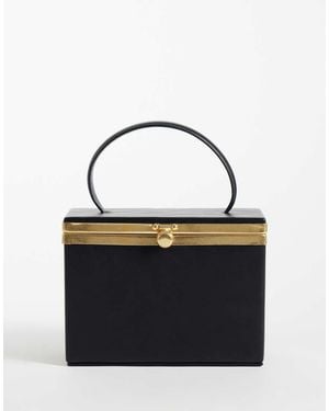 ASOS Bolso Clutch Mini Tipo Neceser Vanity En - Azul