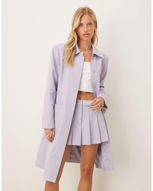 ASOS Tailored Longline Blazer Co-ord - Pink