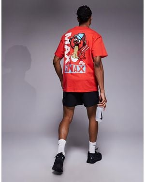 Nike Sole Food Back Print T-shirt - Red