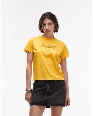 Carhartt – t-shirt - Orange