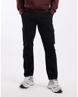 New Look Cargo Trousers - Black