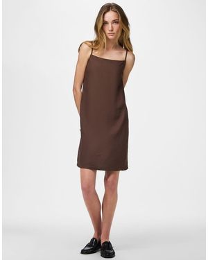 Pieces Mini-Jurk - Bruin