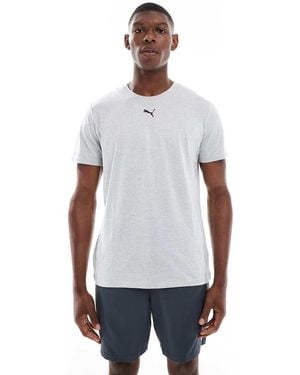 PUMA Tad Essentials Heather Cat T-shirt - White