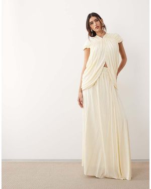 ARRANGE Fluid Volume Maxi Skirt - Natural