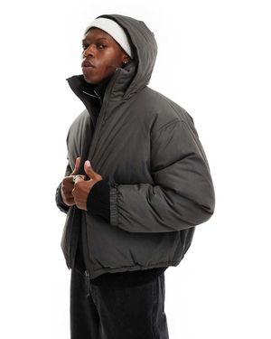 Weekday Chaqueta Bomber De Plumas Floyd De - Gris