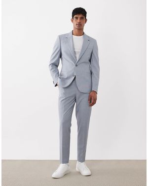ASOS – schmale anzugjacke - Blau