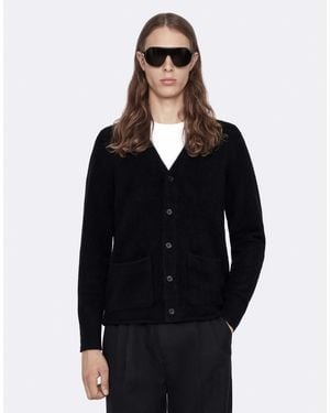 AllSaints Wulf strickjacke - Blau