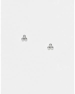 Kingsley Ryan 3-ball Stud Earrings - Blue