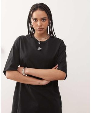 adidas Originals Trefoil Essentials Boyfriend T-shirt - Black