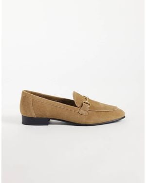 Mango Loafer aus 100 % leder mit trensendetail - Weiß