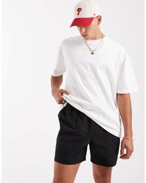 River Island Runner Shorts - White
