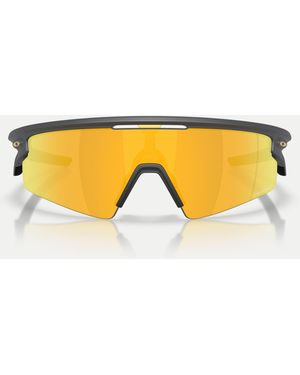 Oakley – sphaeraTM strike – rechteckige, polarisierte sonnenbrille - Gelb