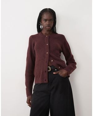Vila Knitted Cardigan - Purple