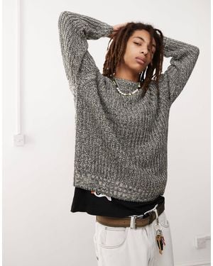 Obey – anothony – strickpullover - Grau