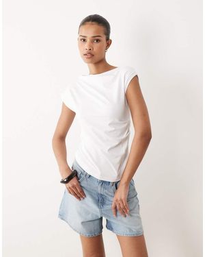 Cotton On Georgie Off Shoulder Top - White