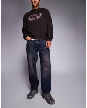 Aape By A Bathing Ape Aape By A Bathing Ape Loose Fit Denim Jeans - Blue